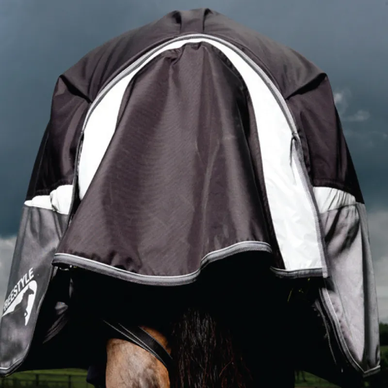 Weatherbeeta Freestyle 1200 Detach-A-Neck Medium 220g - Navy/Red/White-7